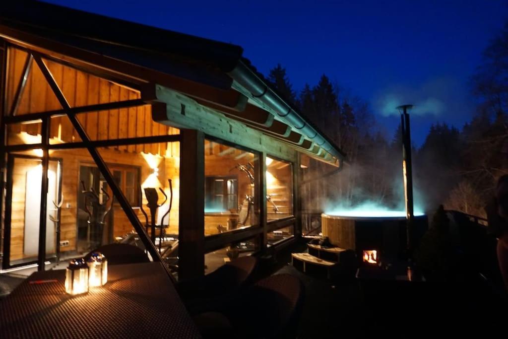 Chalet S - 5 Sterne Luxus Ferienhaus Direkt Am Eibsee Und Zugspitze Grainau Dış mekan fotoğraf