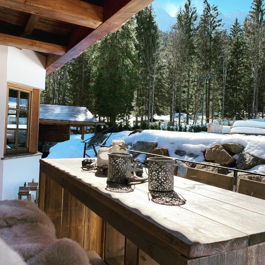 Chalet S - 5 Sterne Luxus Ferienhaus Direkt Am Eibsee Und Zugspitze Grainau Dış mekan fotoğraf