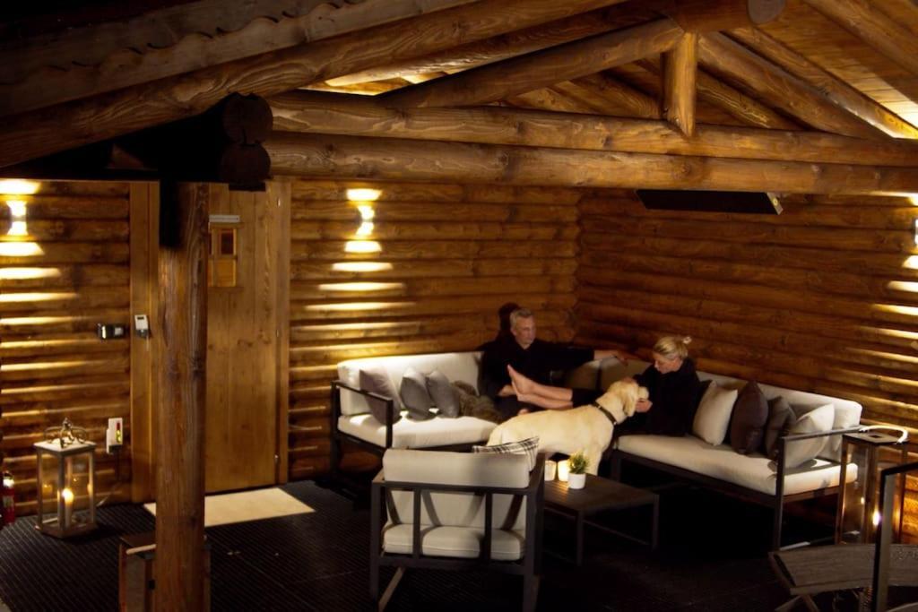 Chalet S - 5 Sterne Luxus Ferienhaus Direkt Am Eibsee Und Zugspitze Grainau Dış mekan fotoğraf