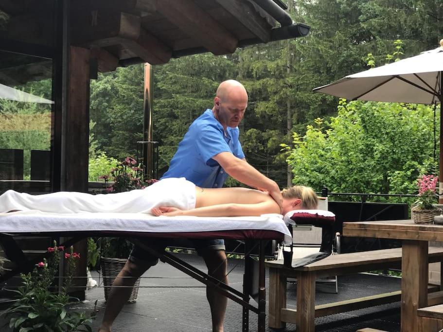Chalet S - 5 Sterne Luxus Ferienhaus Direkt Am Eibsee Und Zugspitze Grainau Dış mekan fotoğraf