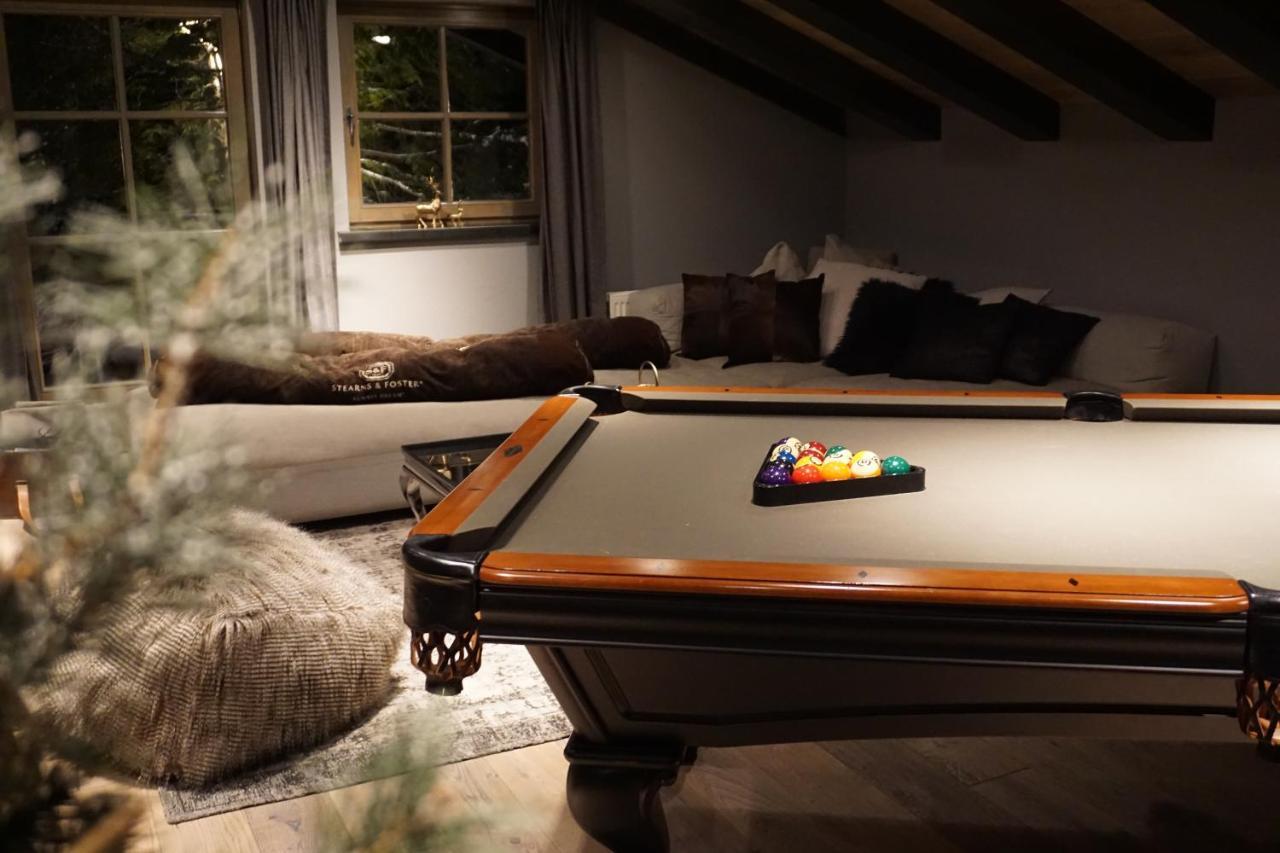 Chalet S - 5 Sterne Luxus Ferienhaus Direkt Am Eibsee Und Zugspitze Grainau Dış mekan fotoğraf