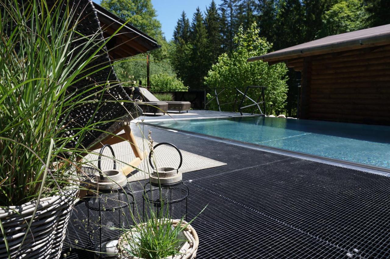 Chalet S - 5 Sterne Luxus Ferienhaus Direkt Am Eibsee Und Zugspitze Grainau Dış mekan fotoğraf